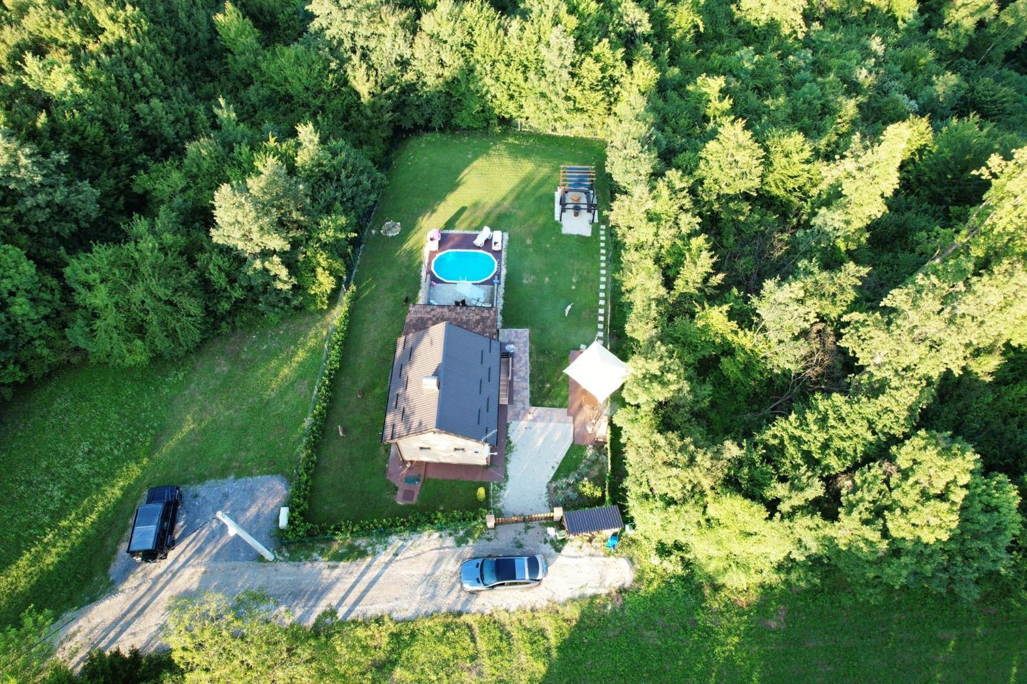 Sveti Ivan Zelina Jungle House With Private Pool And Hot Tubヴィラ エクステリア 写真